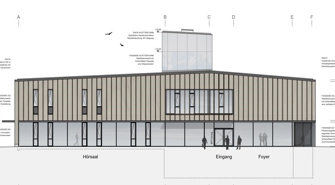 Turnhalle mit PE Einsatzzentrum und Raumschießanlage