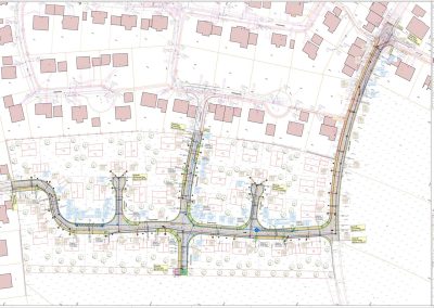 Erschließung Baugebiet „Rosenstraße“ in Kirchweidach  Erschließungsmaßnahme