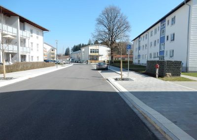 Ausbau der Fridtjof-Nansen-Straße in Traunreut  Ausbau und Neugestaltung der Fahrbahn und der Nebenflächen