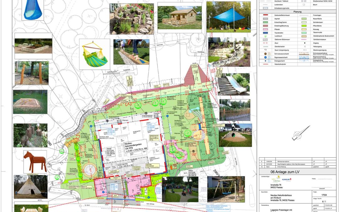 Naturkinderhaus am Klinikum Passau Entwässerungs-  und Freianlagenplanung