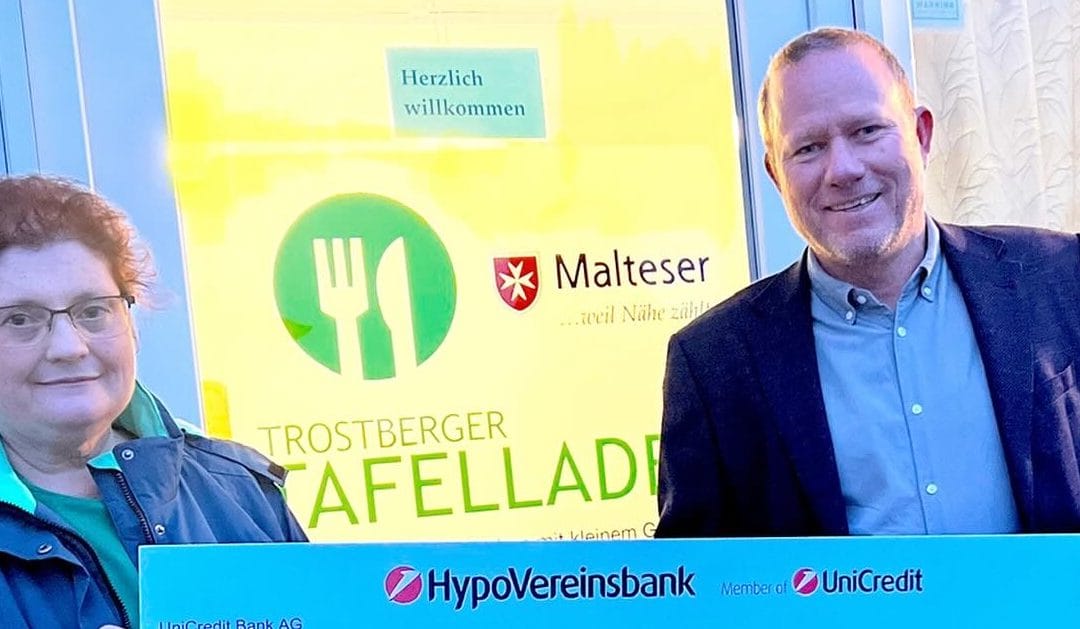 Spendenübergabe – Trostberger Tafel