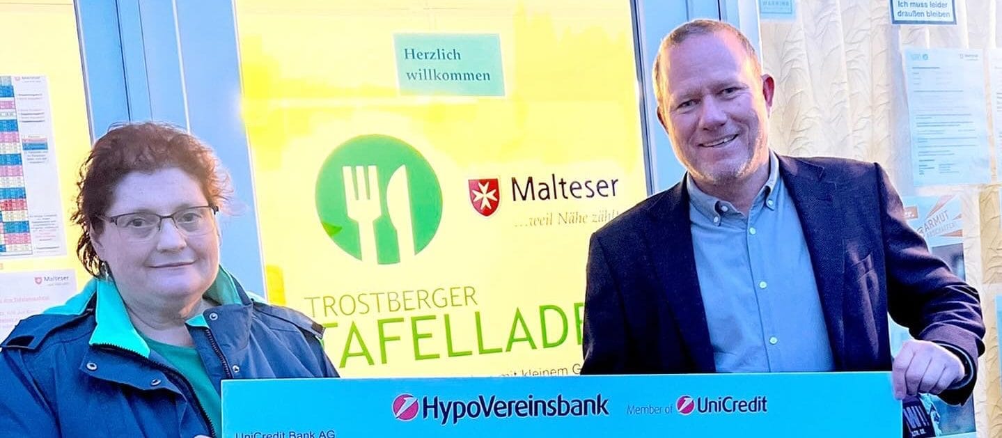 Spendenübergabe – Trostberger Tafel