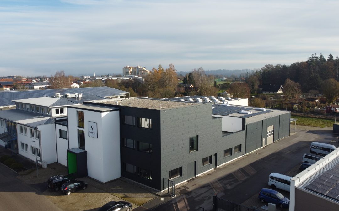 Burghausen – Neubau Bürogebäude mit Werkstatt und Lagerhalle