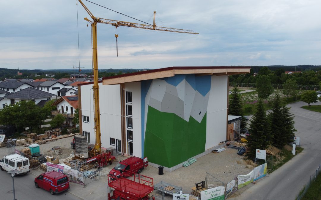 Traunreut – Neubau einer Kletterhalle