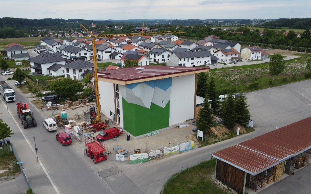 Traunreut –  Neubau einer Kletterhalle