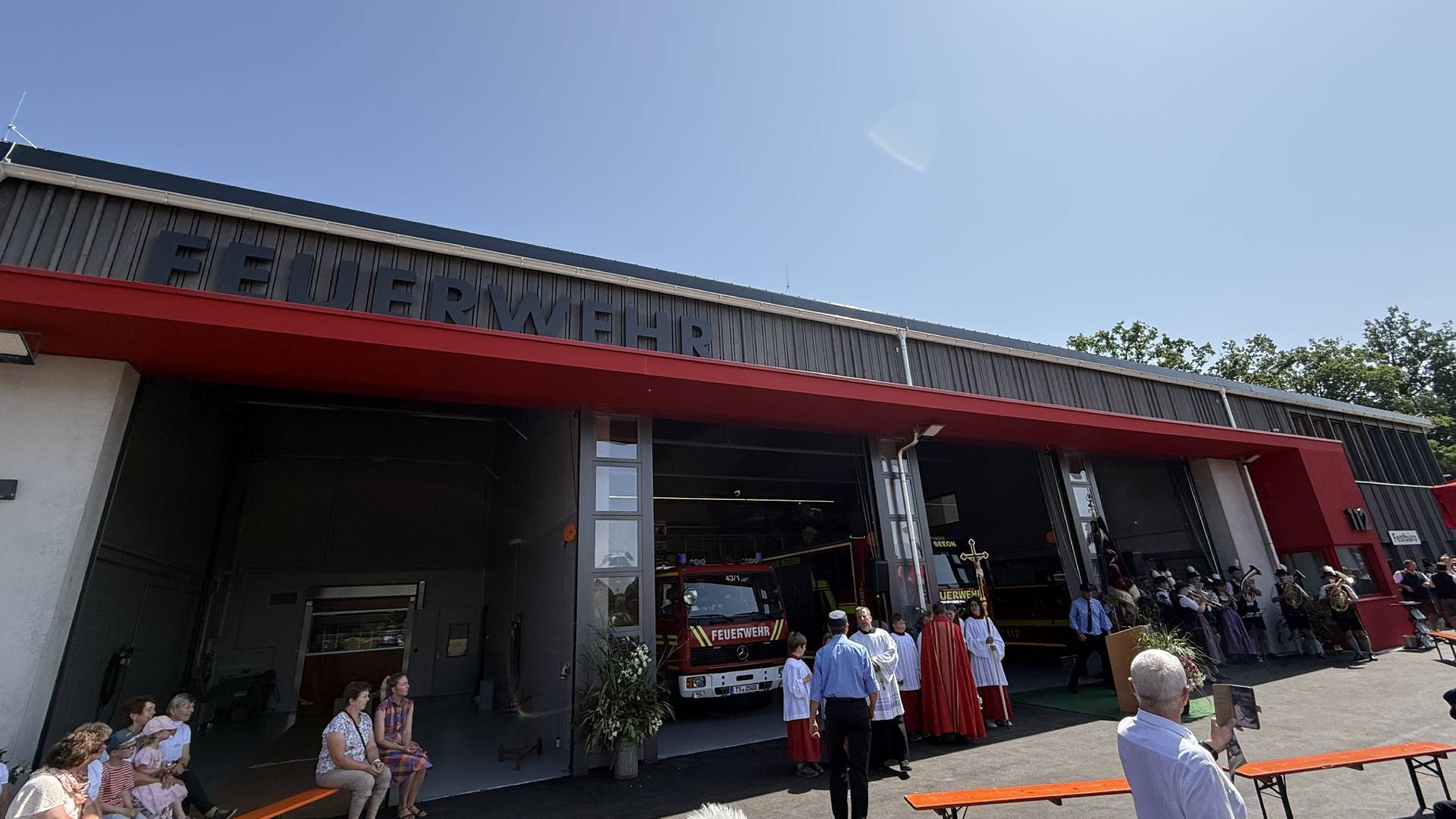 Neubau Feuerwehrhaus Seeon erfolgreich eingeweiht