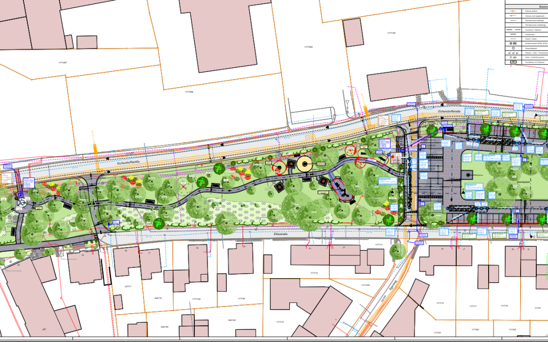 Traunreut – Umgestaltung Grünzug Eichendorffstraße